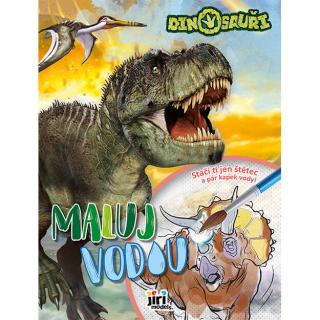 Maluj vodou A4 Dinosauri