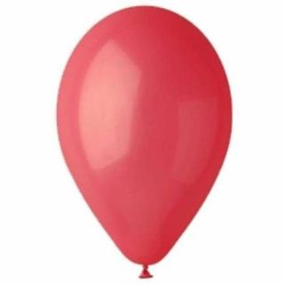 Nafukovací balónky 10  GEMAR pastel červené 100 ks