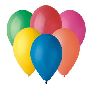 Nafukovací balónky 10  GEMAR pastel mix  100ks