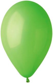 Nafukovací balónky 10  GEMAR pastel zelené 100 ks