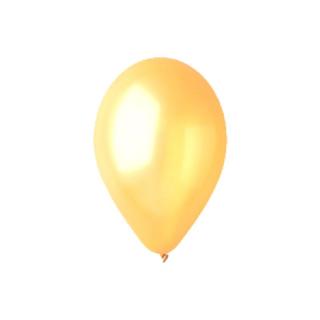 Nafukovací balónky 10  metal  GEMAR ZLATÝ 100ks