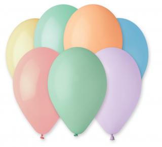 Nafukovací balónky 10  PASTEL MIX barev 100ks