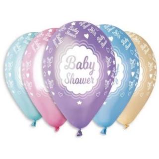 Nafukovací balónky 5ks Baby shower