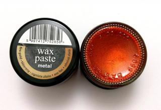 Pasta wax 20ml metalic ohnivá zlatá