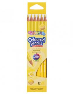 Pastelka Colorino 3 hr., žlutá 12ks