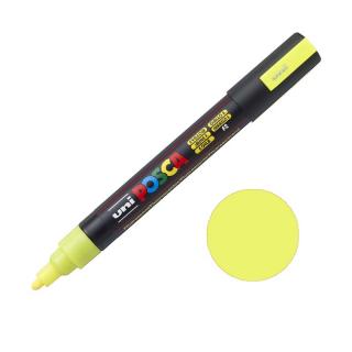 Popisovač Posca akrylový fluo-žlutá 2,5 mm