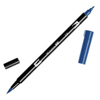 Popisovač Tombow oboustranný ABT Dual Brush Pen 528 - Navy blue