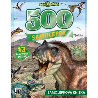 Samolepková knížka 500 Dinosauři