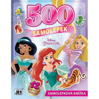 Samolepková knížka 500 Princezny