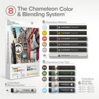 Set Chameleon Color& Blending System 08, Městskétónytóny