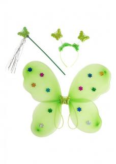 Souprava motýlek zelená