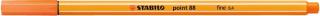 Stabilo Point Liner 88/30 - ruměnka světlá (tmavě oranžová)