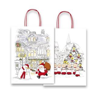 Vánoční papír. taška SADOCH Fantasia Fair M