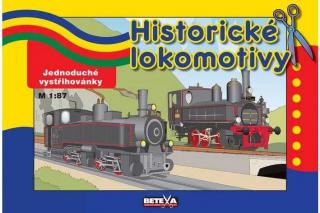 Vysřihovánky Historické lokomotivy