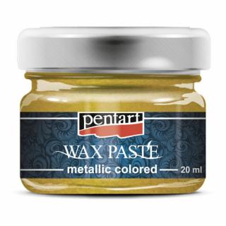 Wax pasta 20ml - metalic žlutá