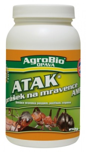 AgroBio ATAK - PRÁŠEK NA MRAVENCE AMP 250 g