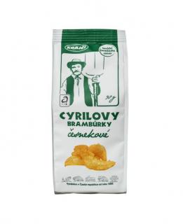 PREMIUM Cyrilovy brambůrky česnekové 90g