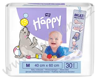 Bella Happy dětské hygienické podložky 40x60 cm - 30 ks