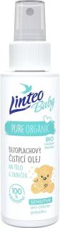 Dětský bezoplachový čisticí olej na tělo a zadeček Linteo Baby - 100 ml