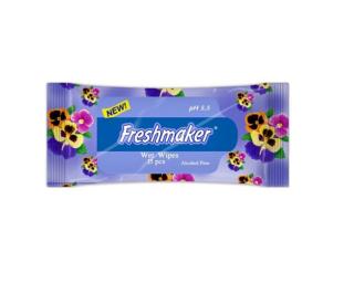 Freshmaker vlhčené ubrousky s květinovou vůní - 15 ks Barva: Fialka