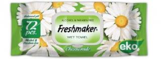 Freshmaker vlhčené ubrousky s květinovou vůní - 72 ks Barva: Heřmánek