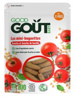 Good Gout BIO Mini bagetky s rajčátky (70 g)