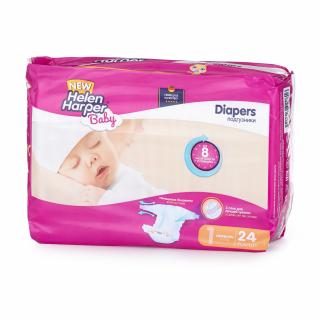 Helen Harper baby premium 1 newborn (2-5 kg) - 24 ks