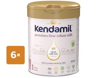 Kendamil Premium kojenecké mléko 1 DHA+ (6x800 g)