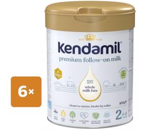 Kendamil Premium pokračovací mléko 2 HMO+ (6x800 g)