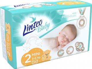 Linteo Baby Premium 2 mini (3-6 kg) - 34 ks