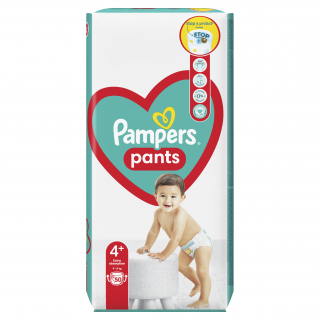 Pampers Pants vel. 4+ - 50 ks (9-15 kg)