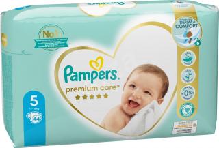 Pampers Premium Care 5 junior - 44 ks (11-16 kg)