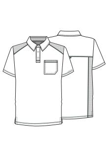 Polo košile pánská Cherokee Revolution WW615 Revolution barvy: BLK, Velikost k: XXS