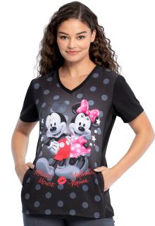 Zdravotnická halena Disney s potiskem Mickey Mouse a Minnie TF627 MKED Velikost: XXS
