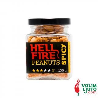 Hellfire Spicy Peanuts – pekelné arašídy (100 g)