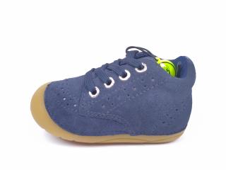 Capáčky Lurchi 33-13901-22 Suede Navy Velikost: 19