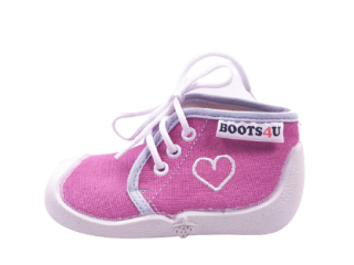 Capáčky-tenisky Boots4you Lila Velikost: 22