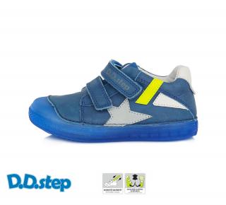 Celoroční obuv DDstep S049-349B M modrá Velikost: 28