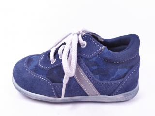 Celoroční obuv Jonap 051S - modrá maskáč Velikost: 21