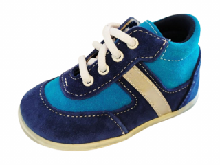 Celoroční obuv Jonap 051S - modrá tyrkys Velikost: 19