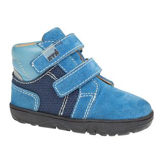 Celoroční obuv KTR FR2307 s membránou modrá+tm.modrá+tyrkys Velikost: 23