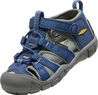 Keen Seacamp sportovní sandály Blue depths/Gargoyle (tots) Velikost: 20/21