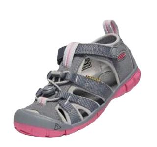 Keen Seacamp sportovní sandály Steel grey/Rapture rose Velikost: 37