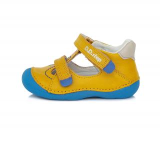 Letní obuv DDstep H015-403B žlutá Velikost: 20