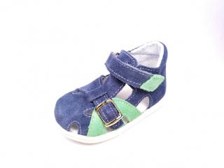Letní obuv Jonap 009S - modrá zelená Velikost: 19