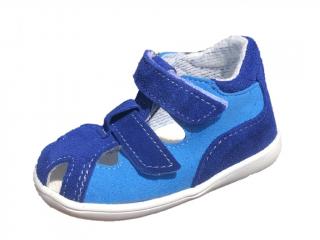 Letní obuv Jonap 041S - tmavě modrá, světle modrá Velikost: 20