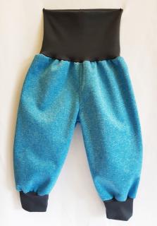 Softshellové kalhoty s fleecem Spark ZATEPLENÉ různé barvy Barva,Velikost: 92