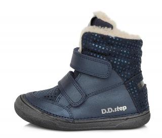 Zimní obuv DDstep W078-758C Royal Blue Velikost: 27