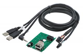 2x USB+JACK konektor Subaru Outback (15->)