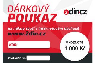 Dárkový poukaz na 1000 Kč